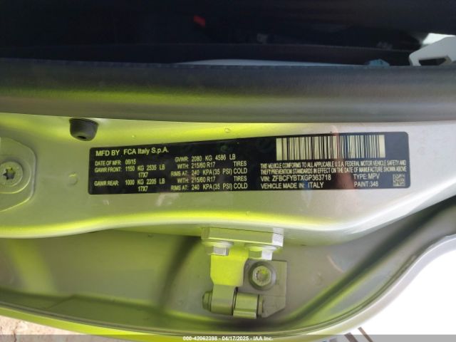 ZFBCFYBTXGP363718 Fiat 500x Easy