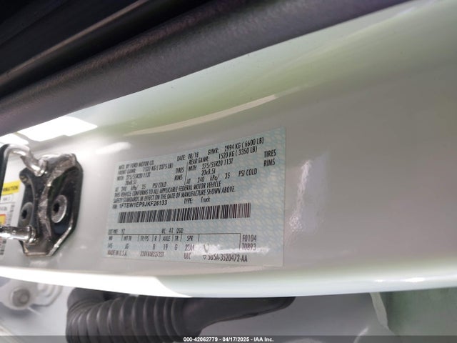 Ford F-150 Xl 2018 1FTEW1EP9JKF26133 Image 9