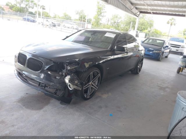 2013 BMW 740LI WBAYF4C59DDE23545 Photo 1