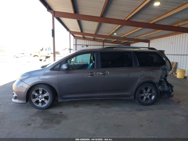 5TDXK3DC1FS667924 Toyota Sienna Se Premium 8 Passenger