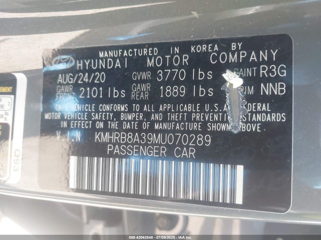 Hyundai gamma ii 2021 KMHRB8A39MU070289 Image 9