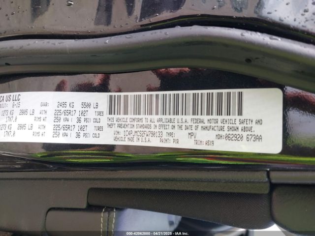 1C4PJMCS2FW790133 Jeep Cherokee Latitude