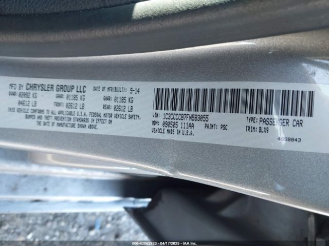 1C3CCCCB7FN583055 Chrysler 200 C