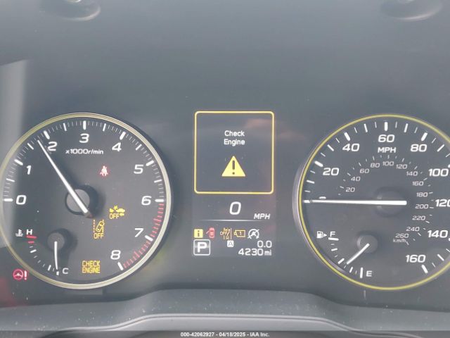 4S4GUHF60R3841580 Subaru Crosstrek Sport
