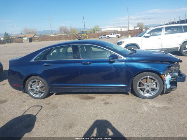 3LN6L5D90HR663809 Lincoln MKZ SELECT