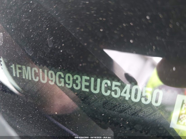 1FMCU9G93EUC54050 Ford ESCAPE SE