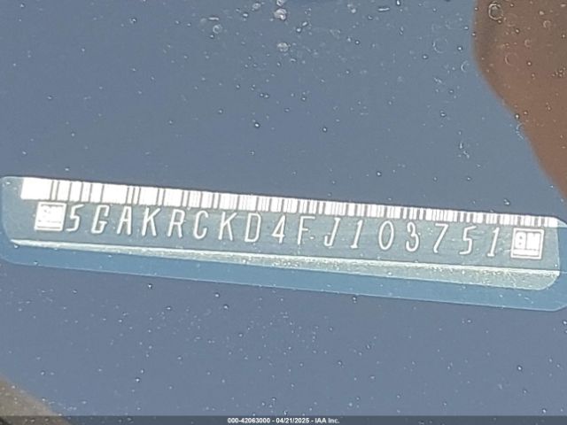 5GAKRCKD4FJ103751 Buick Enclave Premium