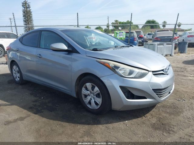 5NPDH4AE5GH675514 Hyundai ELANTRA SE