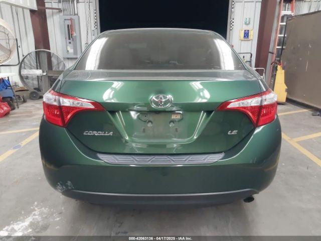 5YFBURHE2EP160900 Toyota COROLLA LE
