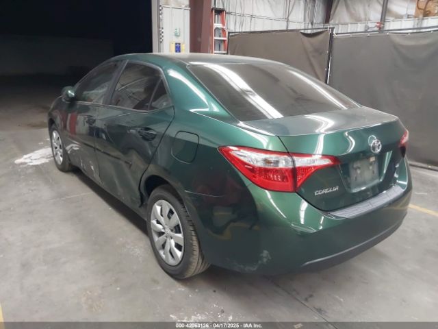 5YFBURHE2EP160900 Toyota COROLLA LE