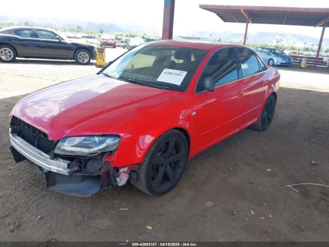 2007 AUDI S4 WAUGL78E27A015275 Photo 1