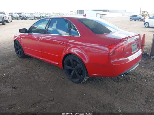 2007 AUDI S4 WAUGL78E27A015275 Photo 2