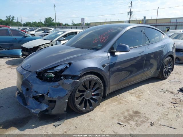 2022 TESLA MODEL Y 7SAYGDEF1NF508766 Photo 1