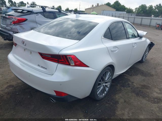 JTHBA1D22G5008118 Lexus IS 200T