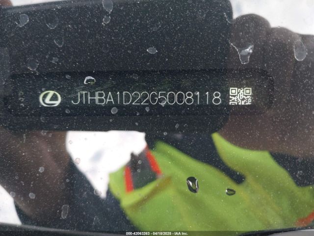 JTHBA1D22G5008118 Lexus IS 200T