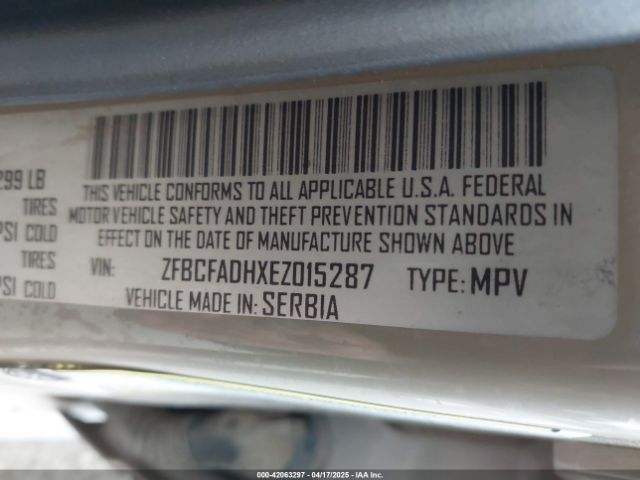 ZFBCFADHXEZ015287 Fiat 330a1047