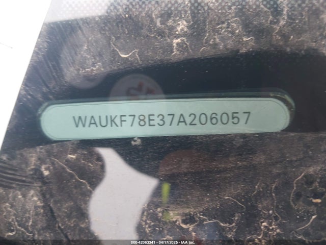 2007 AUDI A4 WAUKF78E37A206057 Photo 8
