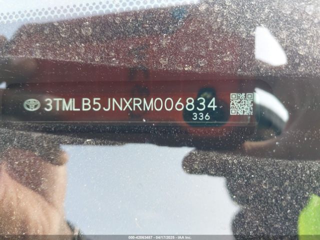 3TMLB5JNXRM006834 Toyota Tacoma Trd Off Road 4wd