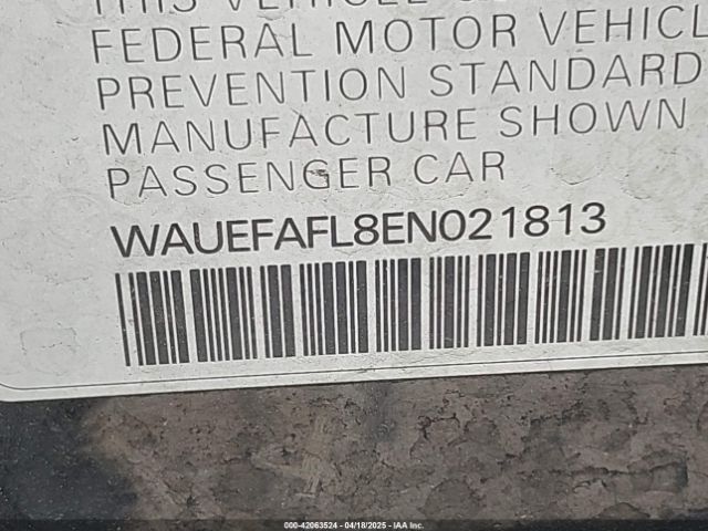 2014 AUDI A4 WAUEFAFL8EN021813 Photo 8