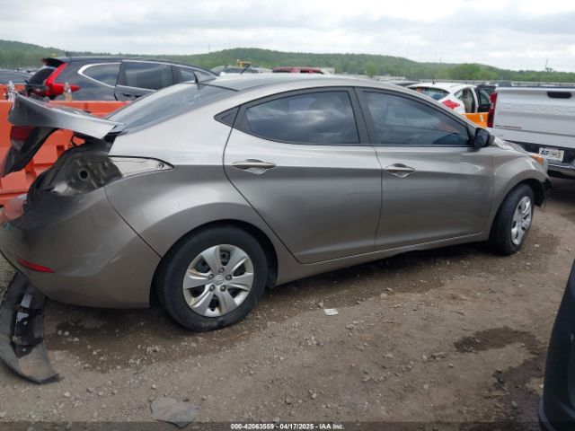 5NPDH4AE9GH749064 Hyundai ELANTRA SE