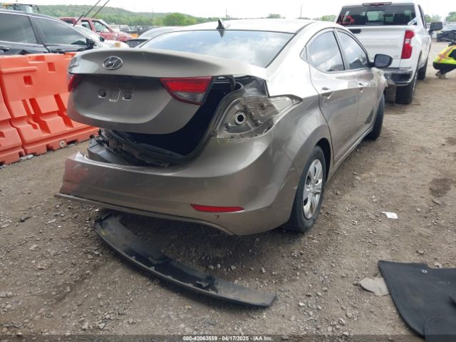 5NPDH4AE9GH749064 Hyundai ELANTRA SE
