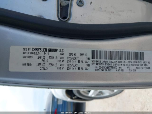 3C4PDCAB0ET284437 Dodge Journey American Value Pkg