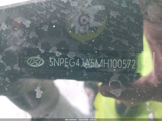 5NPEG4JA5MH100572 Hyundai SONATA SE