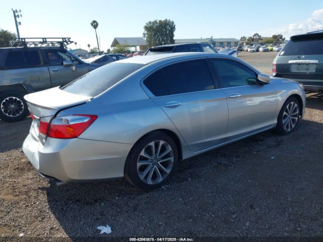 1HGCR2F55EA306499 Honda Accord Sport
