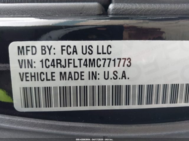 1C4RJFLT4MC771773 Jeep Grand Cherokee