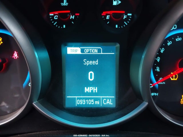 1G1PE5SB5G7106384 Chevrolet Cruze Limited 1lt Auto