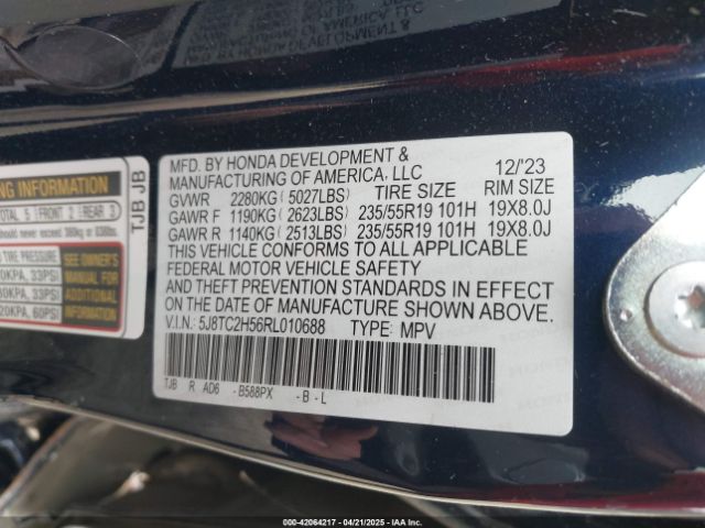 2024 ACURA RDX 5J8TC2H56RL010688 Photo 8