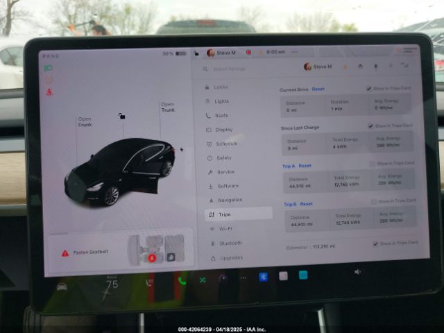 5YJ3E1EA7JF035546 Tesla Model 3 Long Range/mid Range