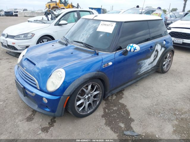 2006 MINI COOPER S WMWRE33596TL21718 Photo 1