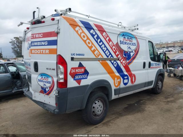 3C6TRVAG2HE542531 RAM Promaster 1500 Low Roof 136 Wb