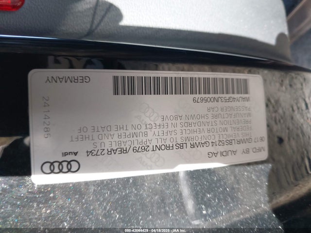 2018 AUDI S5 WAUY4GF53JN005679 Photo 8