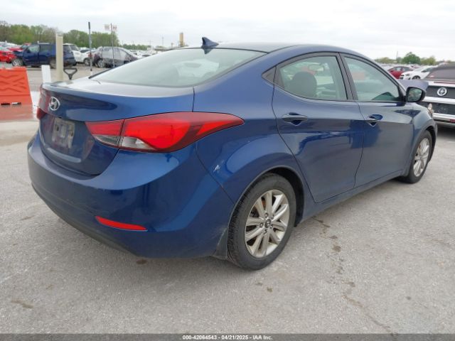 5NPDH4AE8FH593503 Hyundai ELANTRA SE