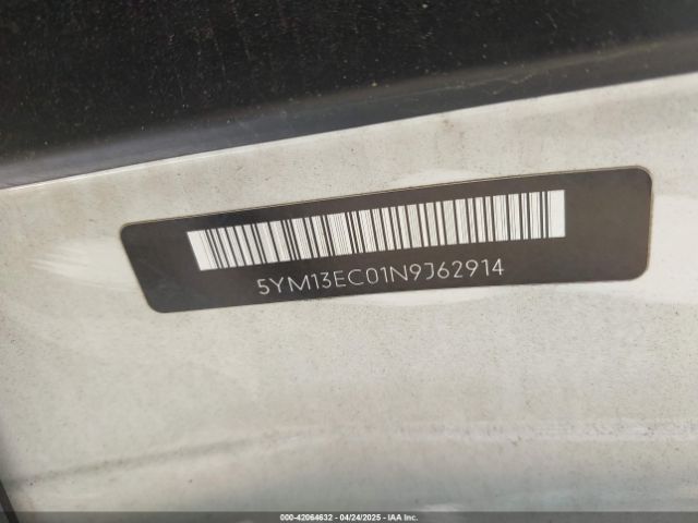 5YM13EC01N9J62914 BMW X3 M
