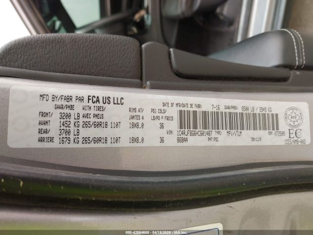 1C4RJFBG6HC601487 Jeep Grand Cherokee Limited
