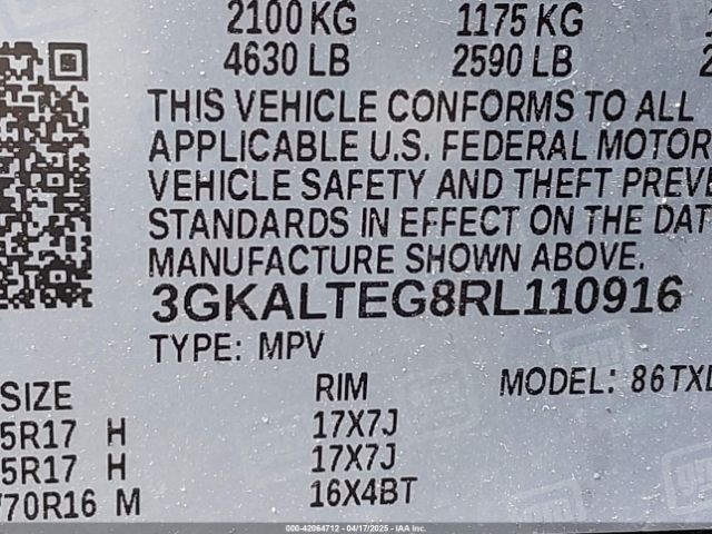2024 GMC TERRAIN 3GKALTEG8RL110916 Photo 8