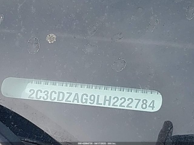 2C3CDZAG9LH222784 Dodge Challenger Sxt