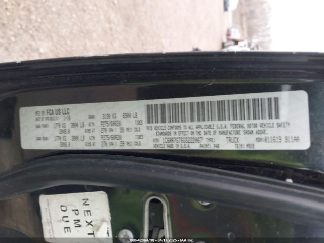 1C6RR7GT6GS222067 RAM 1500 Big Horn