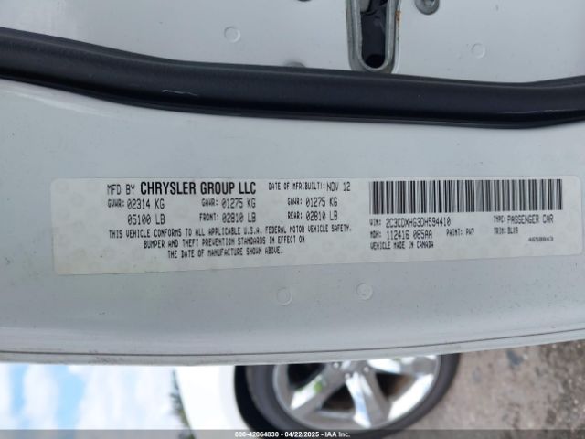 2013 DODGE CHARGER 2C3CDXHG3DH594410 Photo 8