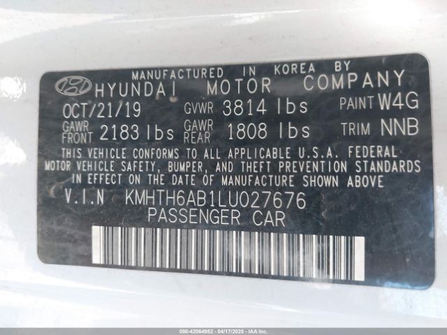 2020 HYUNDAI VELOSTER KMHTH6AB1LU027676 Photo 8