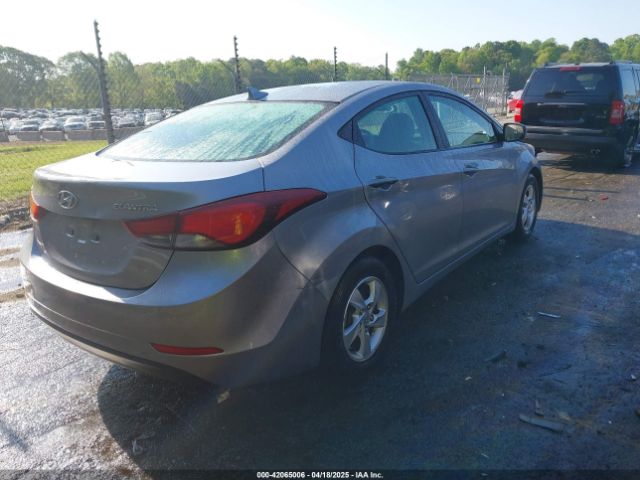 5NPDH4AE7FH558578 Hyundai ELANTRA SE