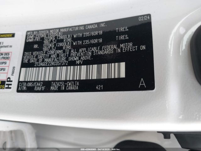 2T2AGCEZ2RC057372 Lexus NX 350