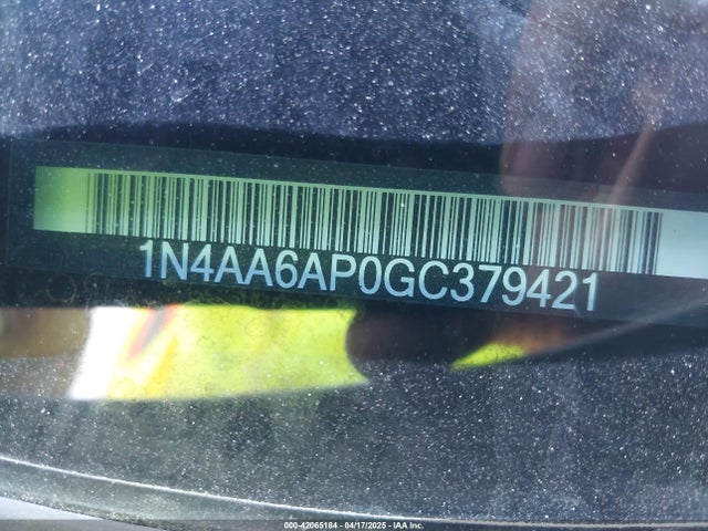 1N4AA6AP0GC379421 Nissan Maxima 3.5 Sl