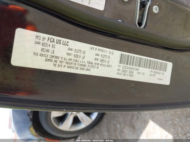 2016 DODGE CHARGER 2C3CDXHG0GH215464 Photo 8