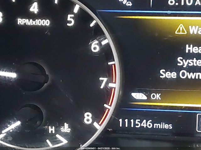 5N1AZ2MS5KN142508 Nissan MURANO SL