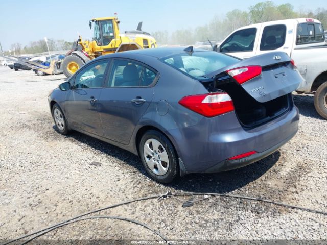 KNAFX4A63F5416262 KIA FORTE LX