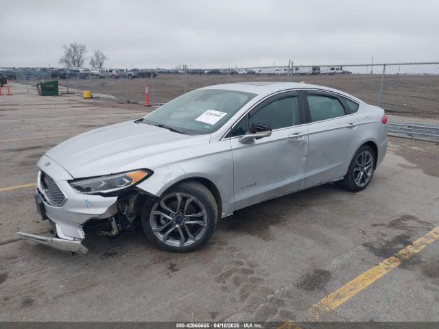 3FA6P0RU0KR223787 Ford Fusion Hybrid Titanium